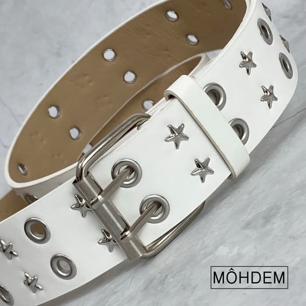 [Unisex] 별 아일렛 Y2K 벨트