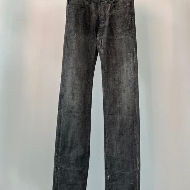 Dior homme 08aw spider web pants