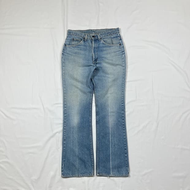 80’s 리바이스 levis 오렌지탭 517 세미부츠컷 데님팬츠 바지