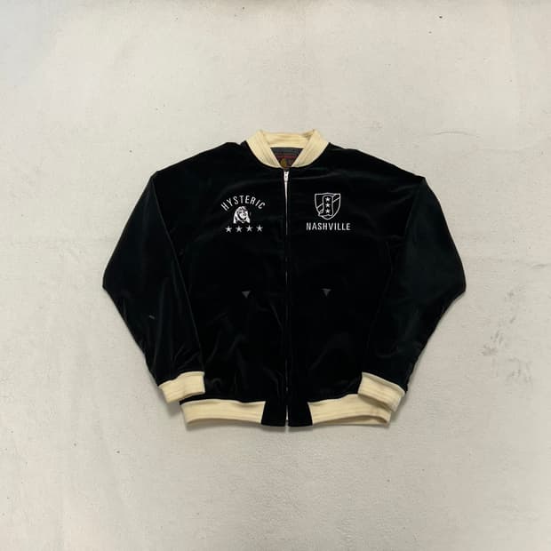 히스테릭글래머 시그니처 800 벨루어 블루종