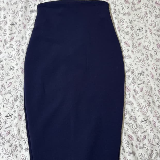 TULIP SKIRT(NAVY)