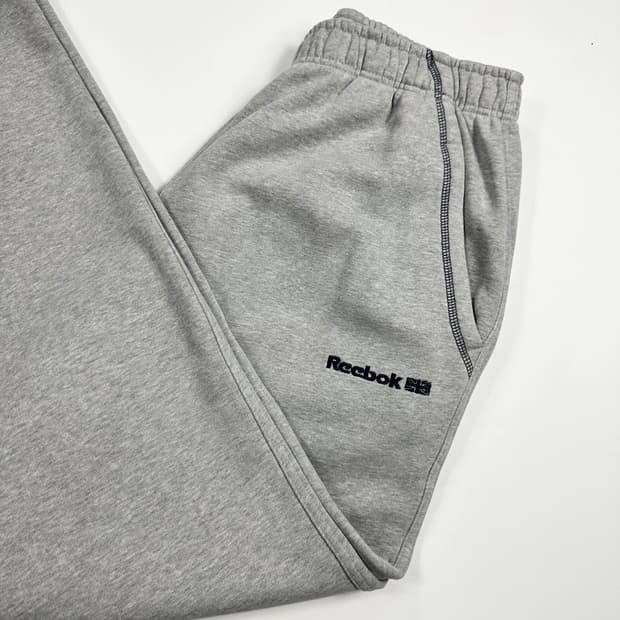 리복 클래식 그레이 와이드 츄리닝바지 (M)