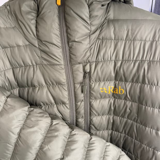 랩 마이크로라이트 알파인 자켓 라이트 카키