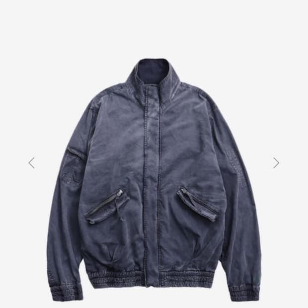 999휴머니티 다이드 봄버 자켓