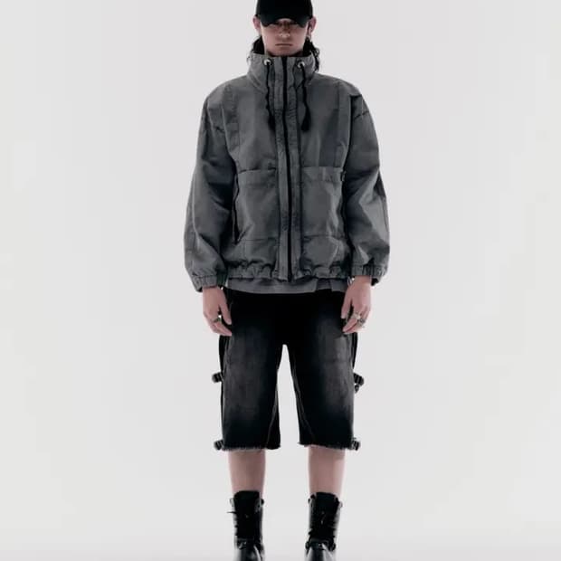 cost per kilo 코스트퍼킬로 어드저스터블 데님 쇼츠 블랙 s