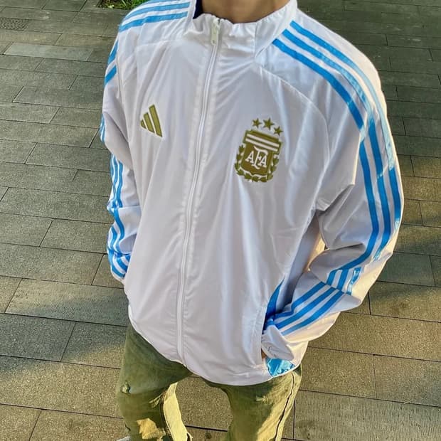 🩵아디다스 아르헨티나 국대 앤썸 트랙 자켓 바람막이🩵