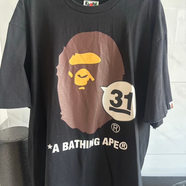 Bape 베이프 31주년 반팔티셔츠 XL