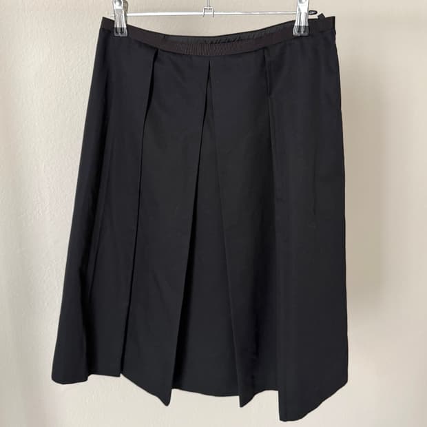 빈티지 미디 스커트