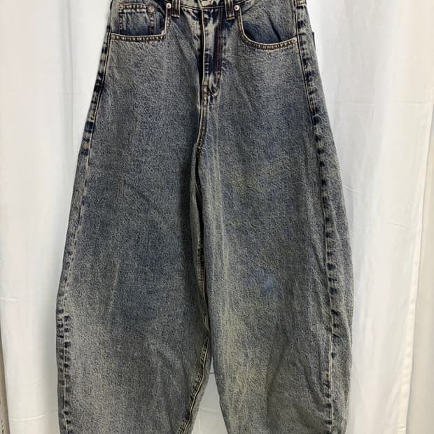 와이드 벌룬 팬츠