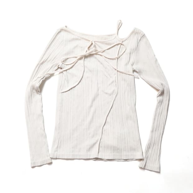 퍼블릭 도쿄 Public Tokyo Rib Long Sleeve

