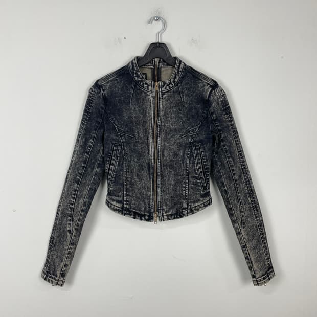 로딩룸 moto 데님 크롭 자켓 <546><548>