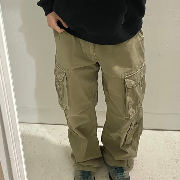 VTG wide double cargo pants