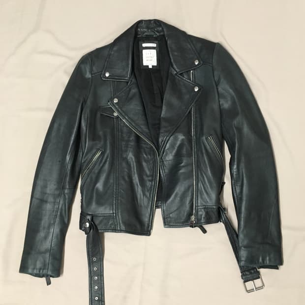 급처! 자라 양가죽 라이더자켓