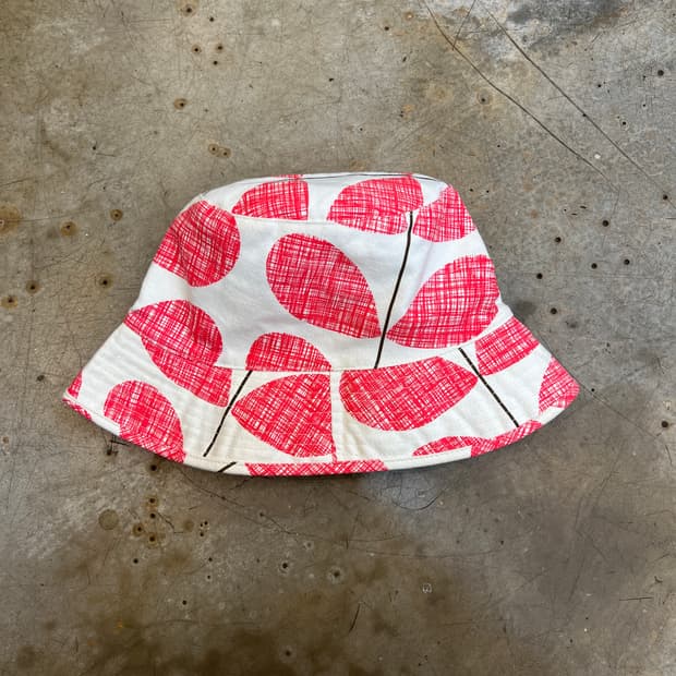 orla kiely 패턴 버킷햇