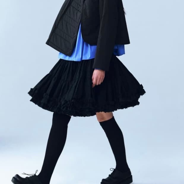 Cosmoss 코스모스 발레리나스커트 러플 프릴스커트