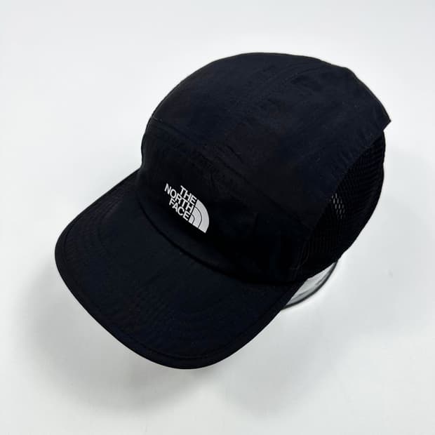 노스페이스 블랙 나일론 볼캡 모자
