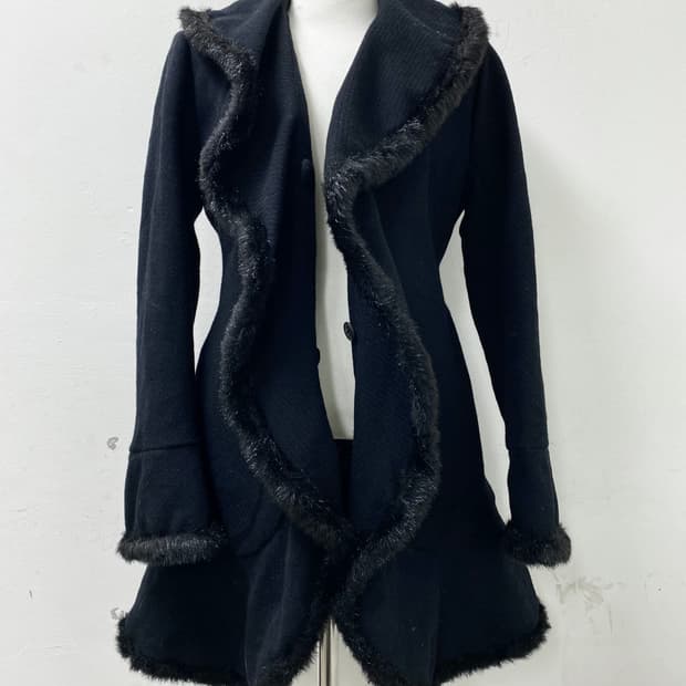 [LA DONNA SOFFICE] Gothic Fur Trimming F
