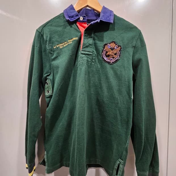 폴로 랄프로렌 럭비 셔츠 M