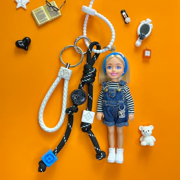 (특가)_(1)바비키링 정품USA 마텔사 바비인형 커스텀키링