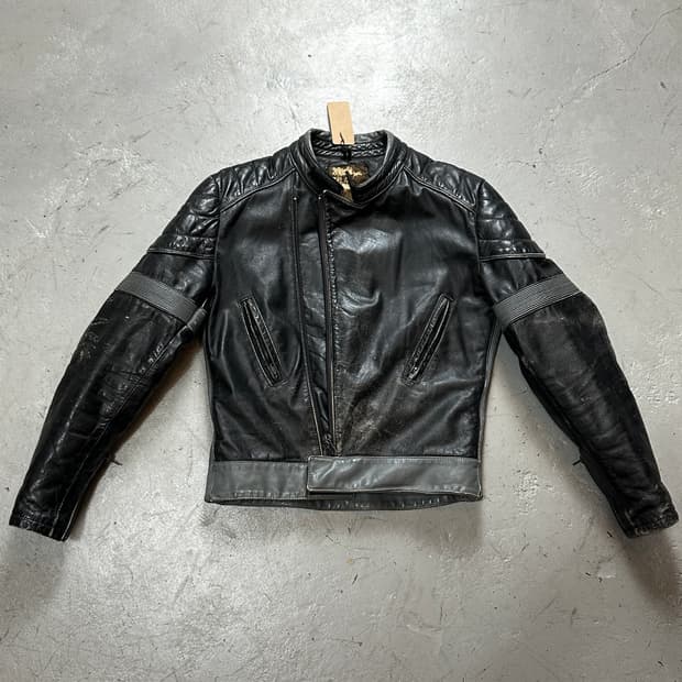 00's 빈티지 디스 레더 자켓 빈티지 레더 자켓 라이더