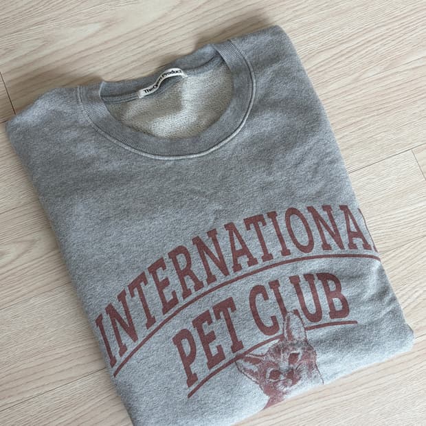 더오픈프로덕트 펫클럽 크루넥