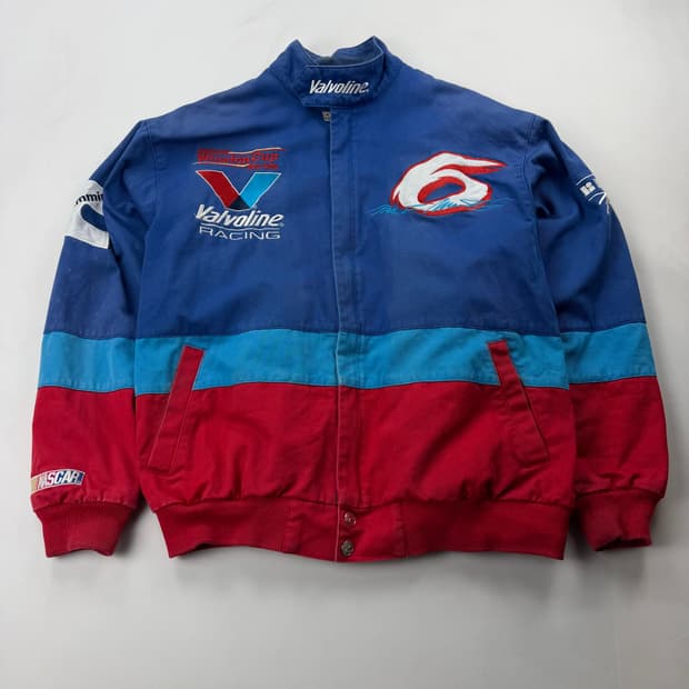 발보린 윈스턴컵 마크마틴 레이싱자켓