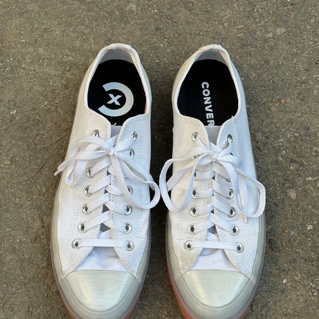 컨버스 척 테일러 올스타 CX 로우 화이트 와일드 망고