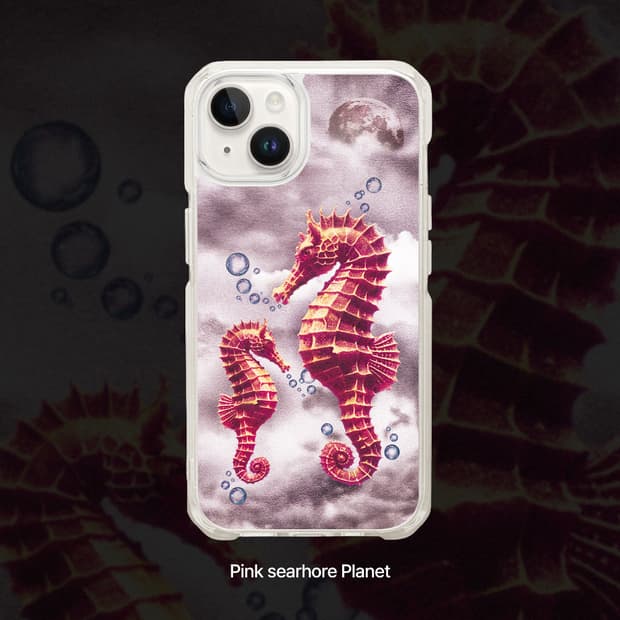 컬러 해마🫧 폰케이스