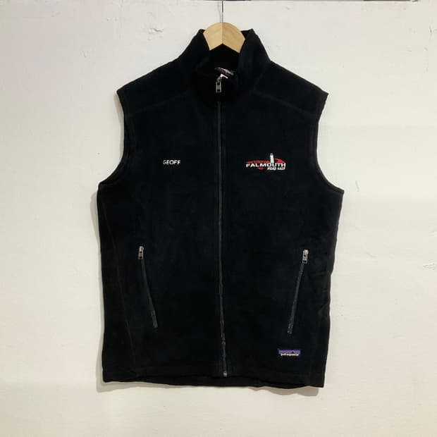 파타고니아 신칠라 x 뉴발란스 러닝 커스텀 후리스 베스트