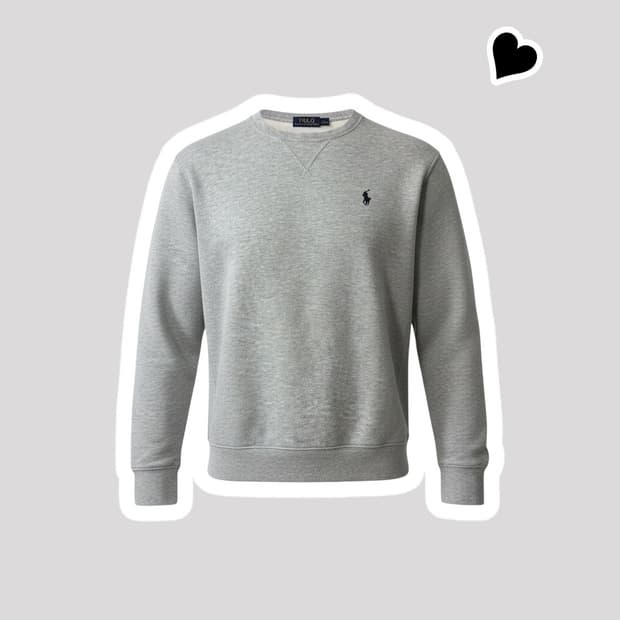 신형 폴로 랄프로렌 그레이 맨투맨