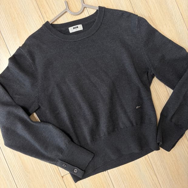 XOX ) 무신사 크롭니트 엑스오엑스 새거급