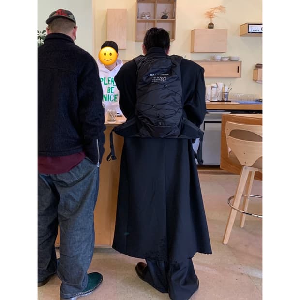 [46] 발렌시아가 21ss 코트 블랙