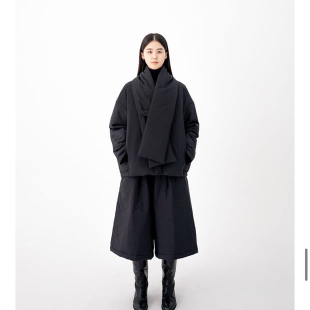 유노이아 볼륨 패딩 팬츠