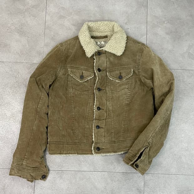 g.o.a 고아 코듀로이 양털 재킷