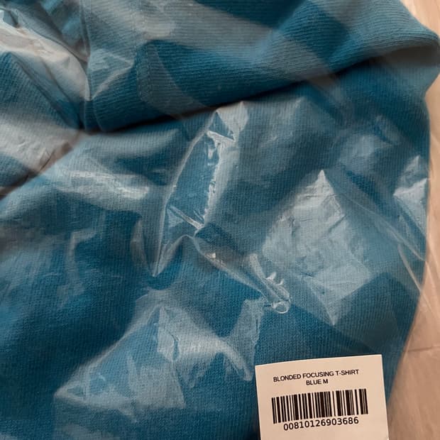 frank ocean Focusing T-shirt Blue M 