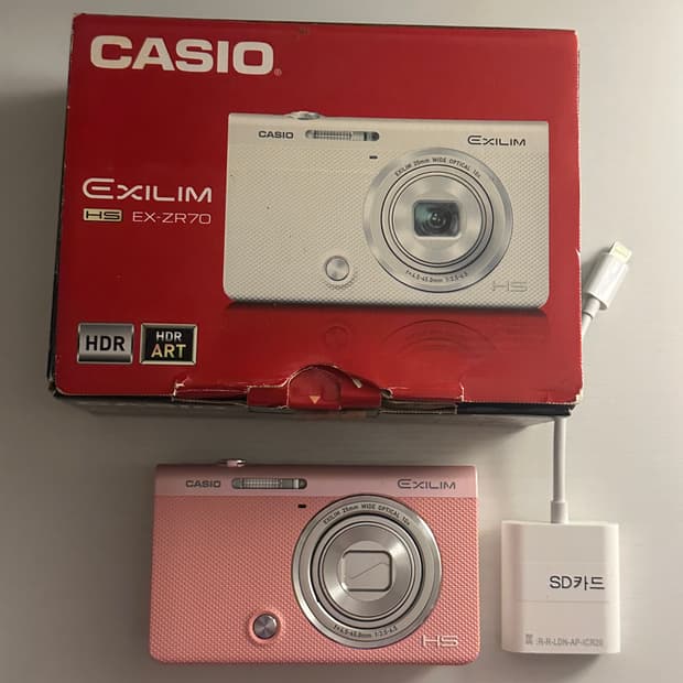 CASIO EXILIM EX-ZR70 카시오 엑슬림 셀카 틸트 디카 풀박