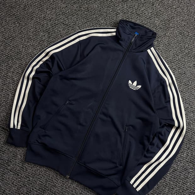 아디다스 파이어버드 og 박시핏 트랙탑 져지 네이비 1514