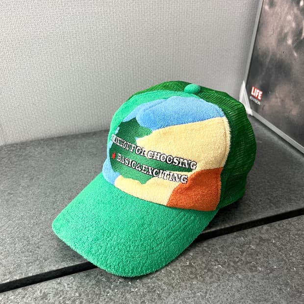 BEAMS BOY-BASIC & EXCITING MESH CAP 