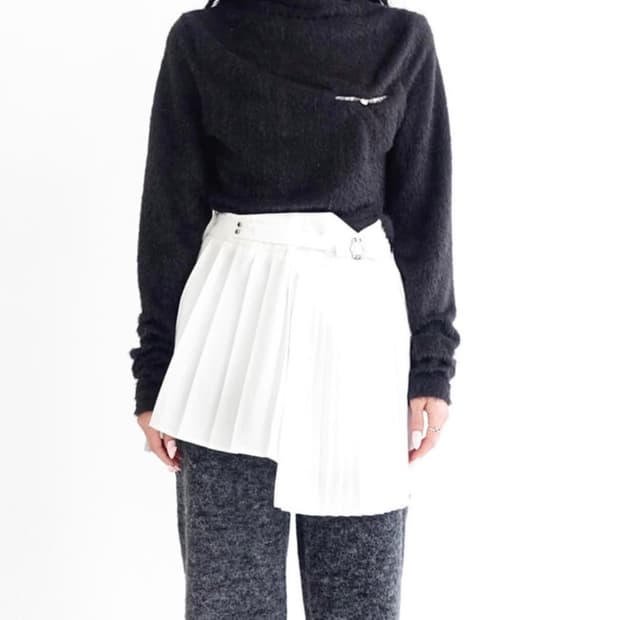 샵페어리 아코디언 플리츠 스커트