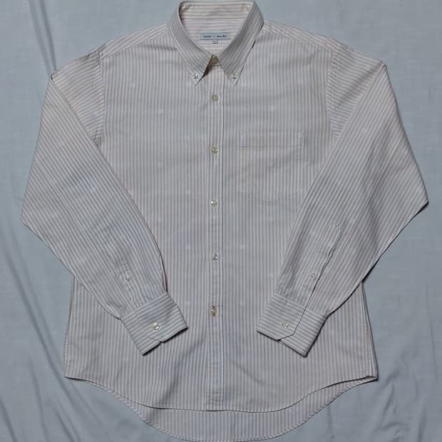 [L] Blacker by Steven Alan 스트라이프 버튼다운 셔츠