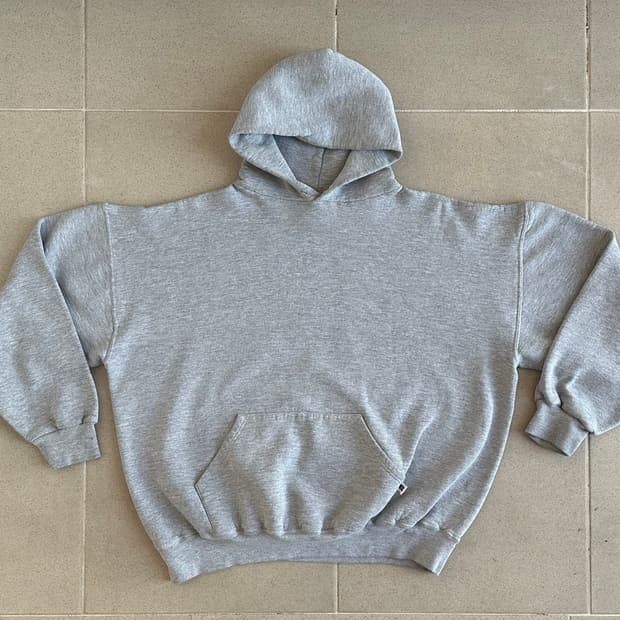 90s 빈티지 러셀 후드 그레이 XXL USA