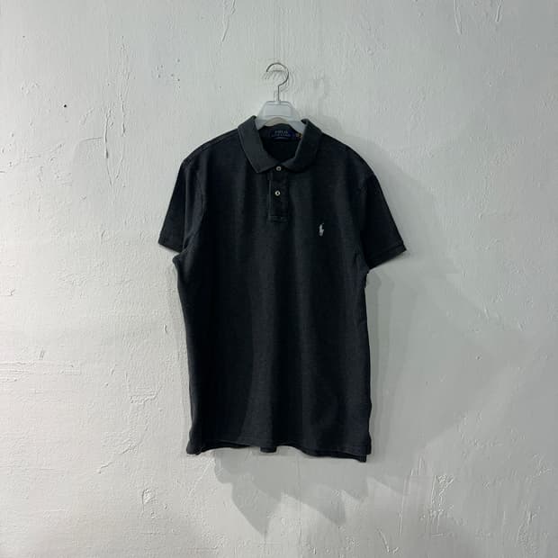 폴로랄프로렌 차콜 반팔카라티 L