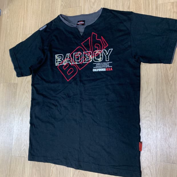 L) Badboy 배드보이 레이어드 Y2K 반팔티
