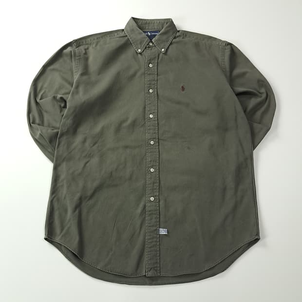 CK811 M 폴로 90s 올리브그레이 셔츠 남방