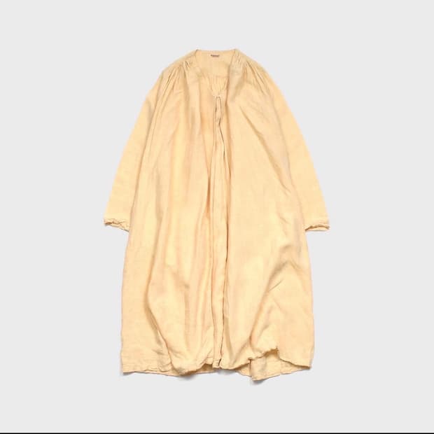 Kapital 린넨 옐로우 롱 원피스