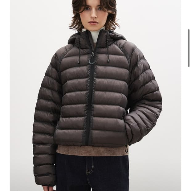 [새상품]수아레 패딩 브라운 m사이즈