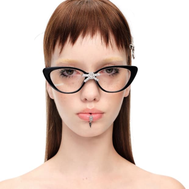 슈슈통 리본 안경