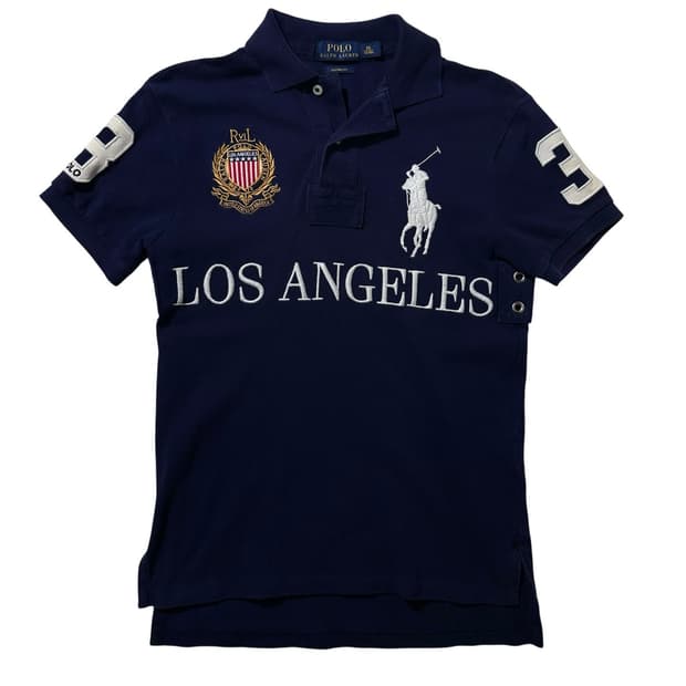 폴로 랄프로렌 치프키프 빅포니 로스엔젤레스 카라 반팔 티셔츠