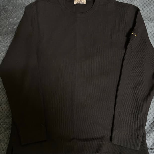 스톤아일랜드 골지 니트 xl