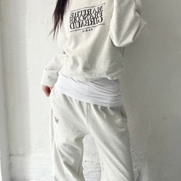 Marithe 마리떼 프랑소와 저버 멜란지그레이 트레이닝 셋업